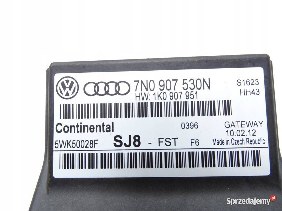 MODUŁ STEROWNIK GATEWAY 7N0907530N AUDI A3 8P