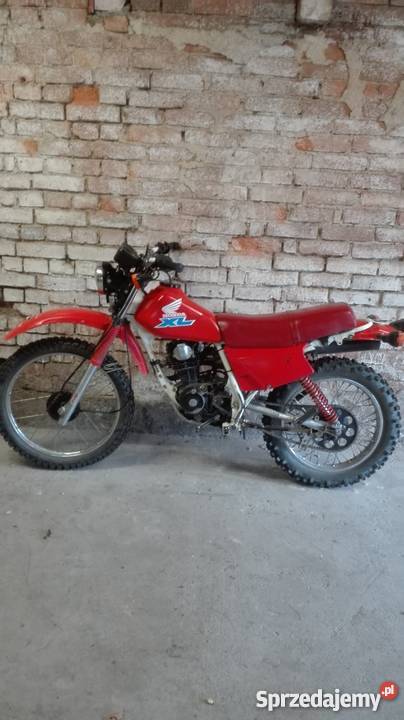 Cross Honda XL 125 S Czerna