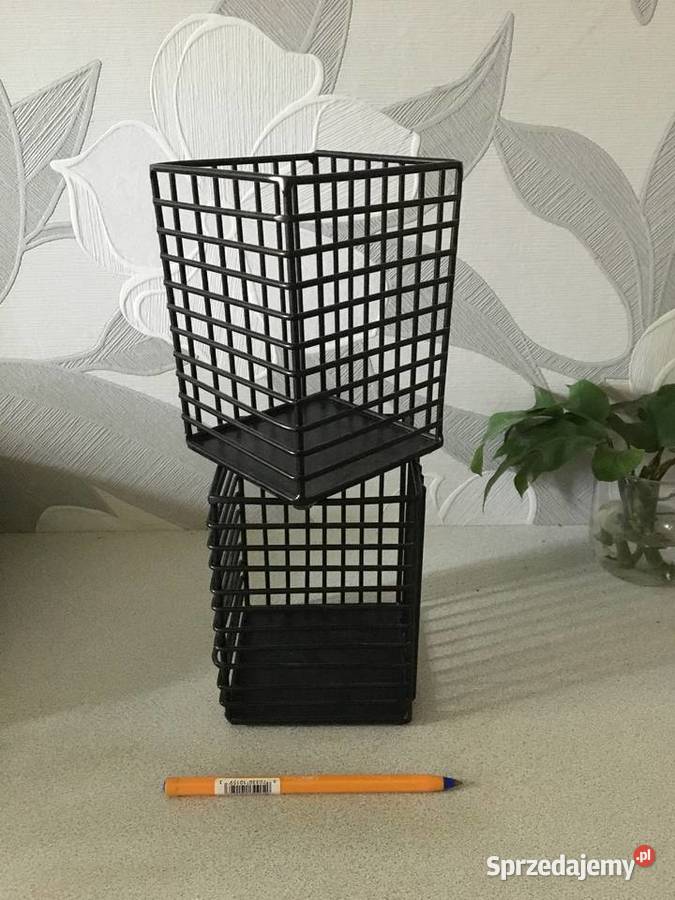 Kontenerki metalowe czarny Kraków