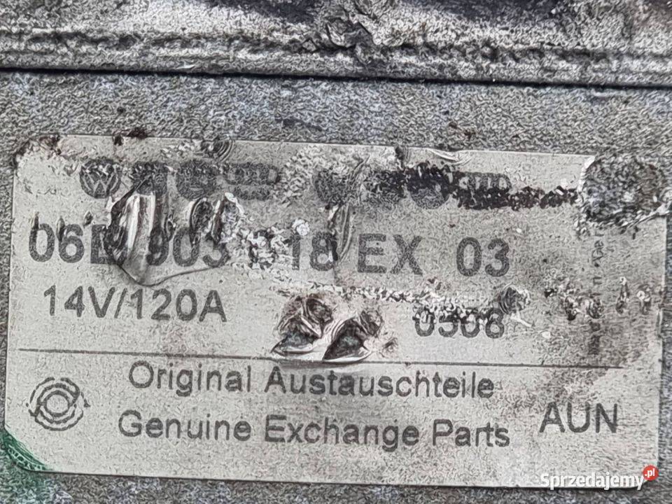 ALTERNATOR AUDI A4 B5 06B903018EX Lipno
