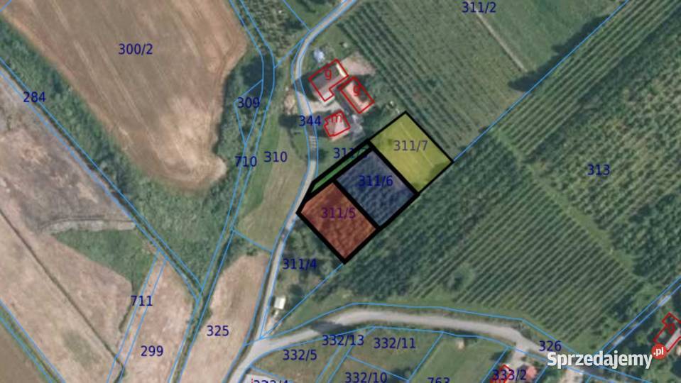 DZIAŁKI BUDOWLANE OLSZANA 3 682 m2