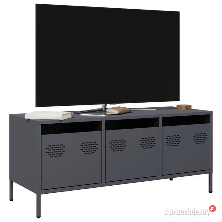 Szafka RTV antracyt 1015x39x435 stal walcowana RTV Warszawa