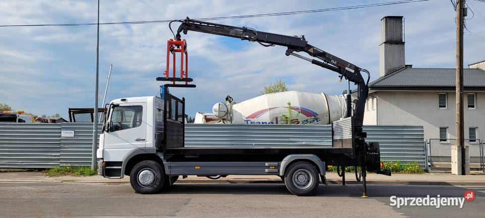 Mercedes Atego 1624 HDS Atlas Rotator Dźwig 306604km Dźwigi samochodowe podkarpackie Łańcut