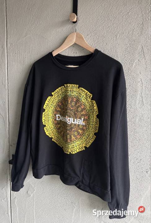 Desigual bluza damska czarny Bluzki i koszule małopolskie Królowa Górna
