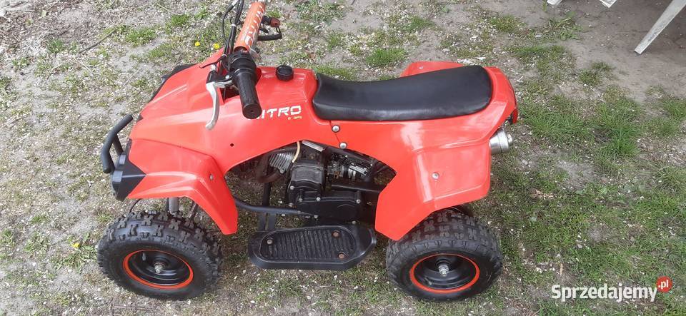 Mini quad 50cc2piloty malo uzywany lubelskie Bełżyce