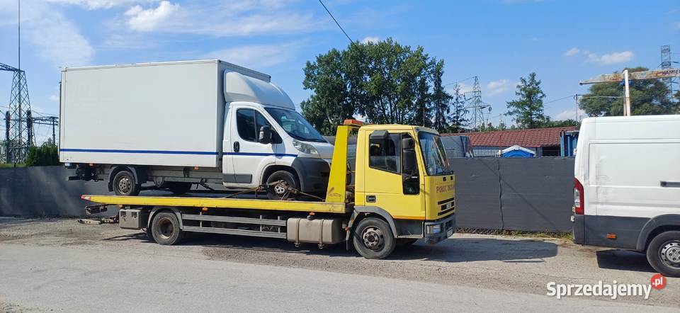 Iveco Eurocargo pomoc drogowa płyta hydrauliczna małopolskie Kraków