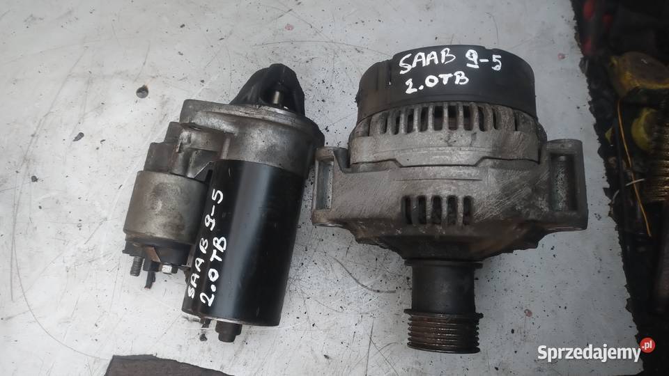 SAAB 93 95 20 TB 23 rozrusznik alternator Kielce sprzedam