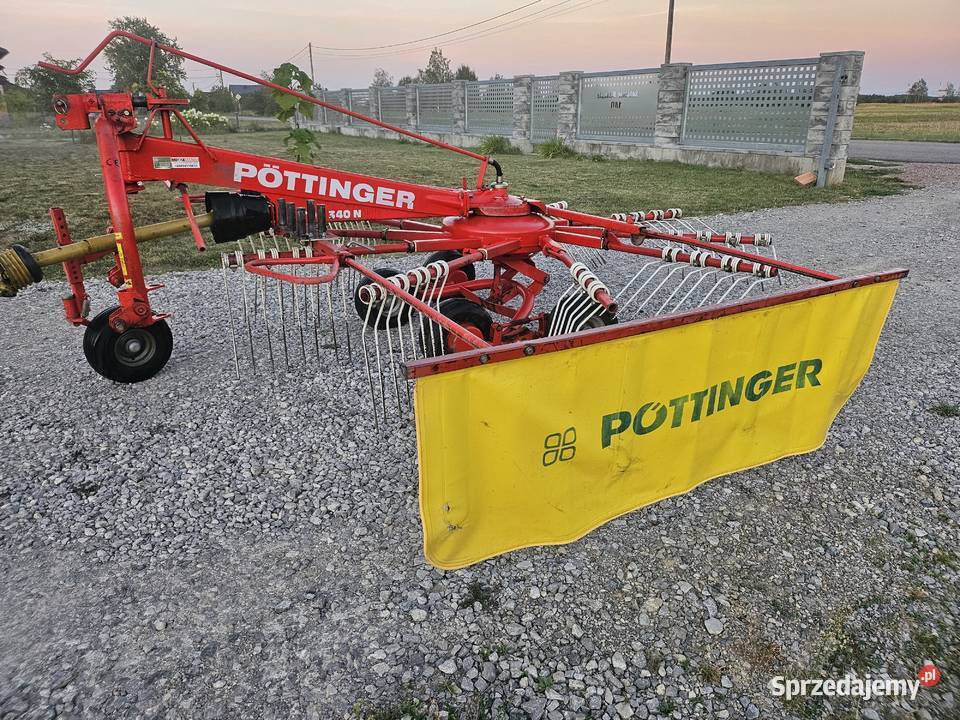 Pottinger TOP 340NgrabiarZgrabiarka zagrabiarka nieuszkodzony