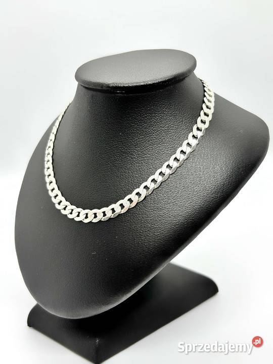 Srebrna bransoletka pr 925 413g Długość 205 srebro warmińsko-mazurskie