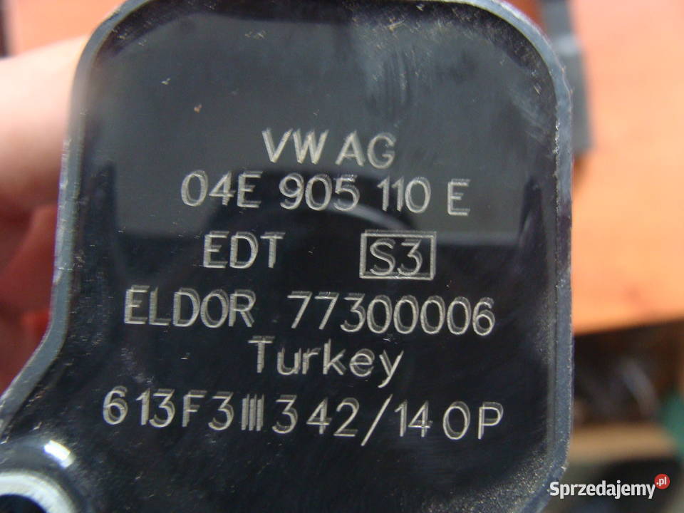 AUDI VW SEAT SKODA CEWKA ZAPŁONOWA 04E905110E Goleniów
