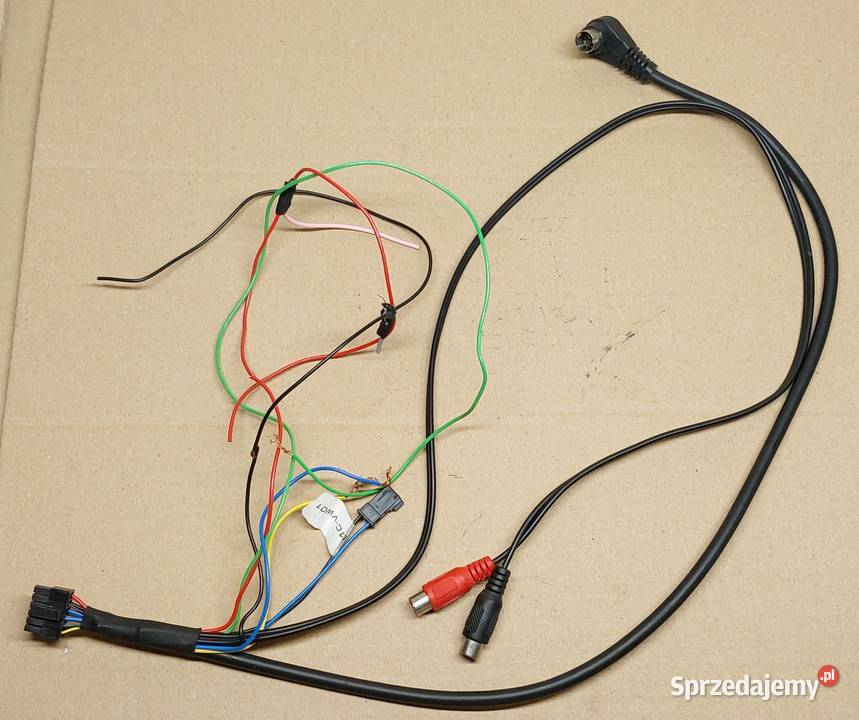 WIĄZKA INSTALACJA MODUŁU KAMERY COFANIA VW AUDI Mielęcin