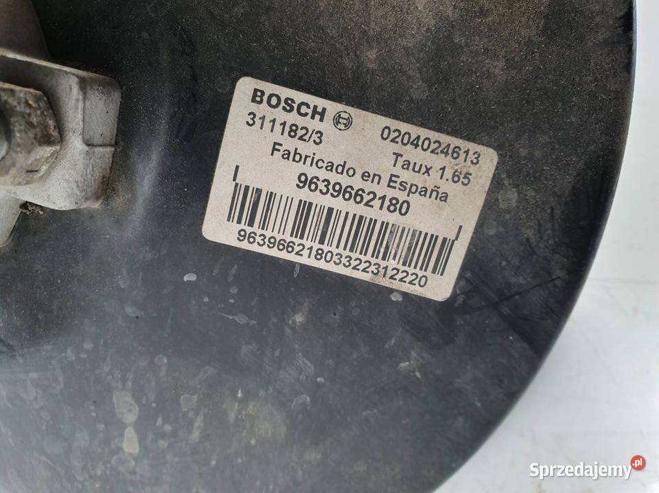 SERWO HAMULCOWE PEUGEOT 307 9639662180 osobowe kujawsko-pomorskie Lipno