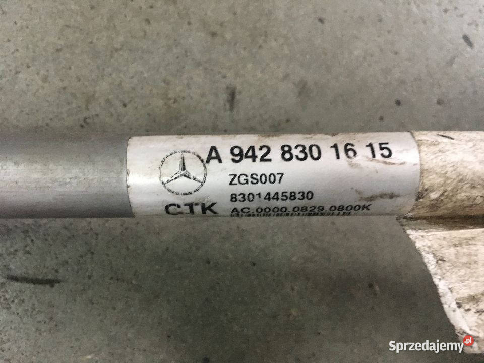 Przewód Klimatyzacji Actros MP2 MP3 9438301615 lubuskie Maszewo sprzedam