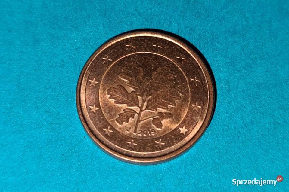 1 Euro Cent 2019r Niemcy Moneta Starocia Warszawa sprzedam