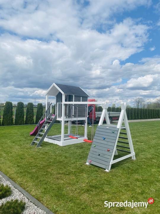 Domek dzieci ścianka ślizg dostępne ręki małopolskie Myślenice