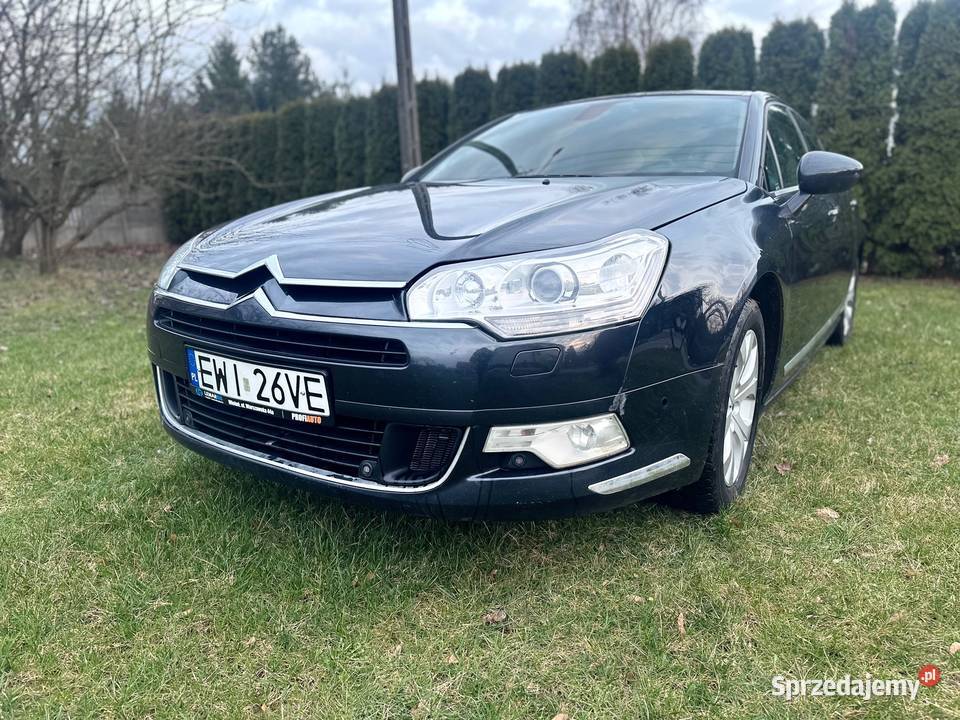 Citroen C5 Full opcja biała skóra NAVI masaże 170KM XENON skrętny