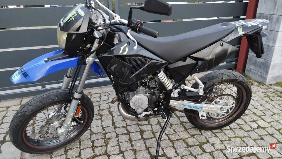 motorower CPI SM 50 SUPERMOTO beeline senda 15000km śląskie Żywiec