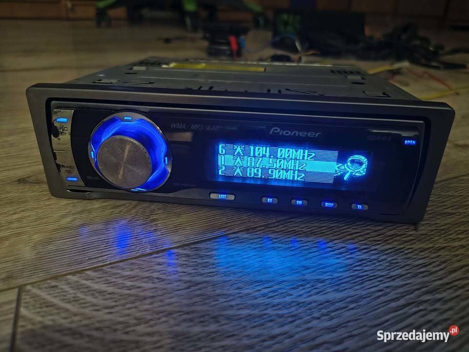 Radio samochodowe Pioneer DEHP6900IB animacje