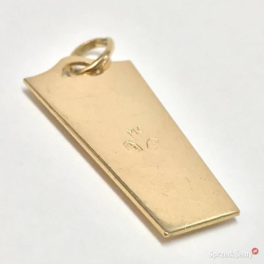 Złoty MEDALIK wisiorek 18K Matka Boska BOZIA 3 Pozostałe Warszawa