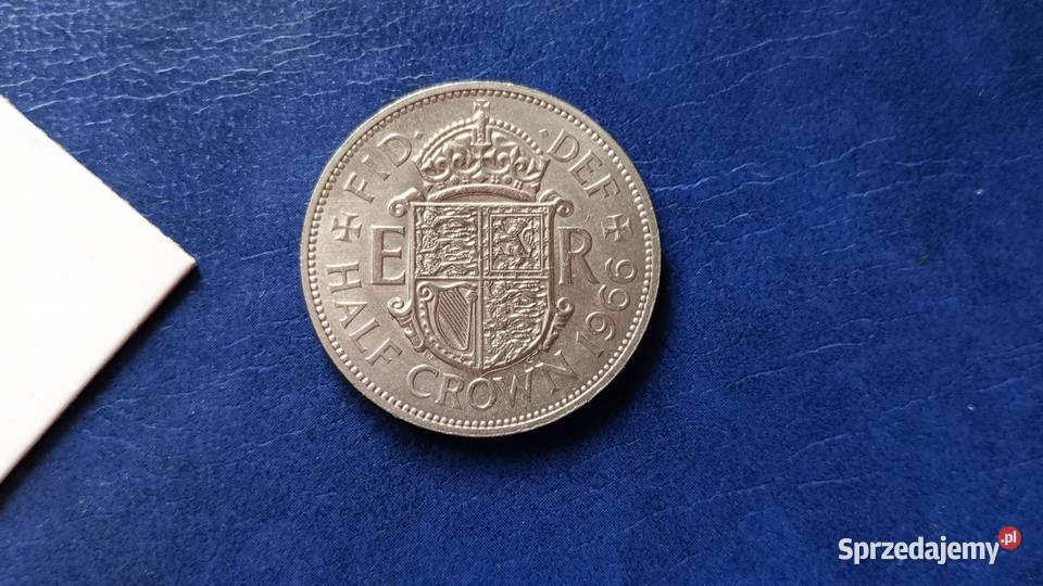 Stare monety 12 korony 1966 WIelka Brytania Lesko