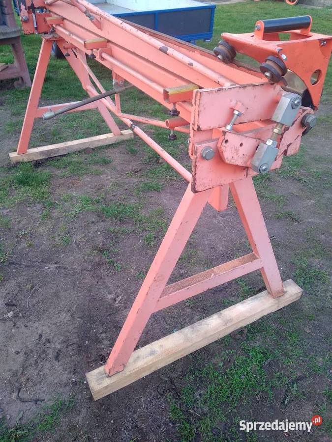 Giętarka zaginarka do blachy sprzedam