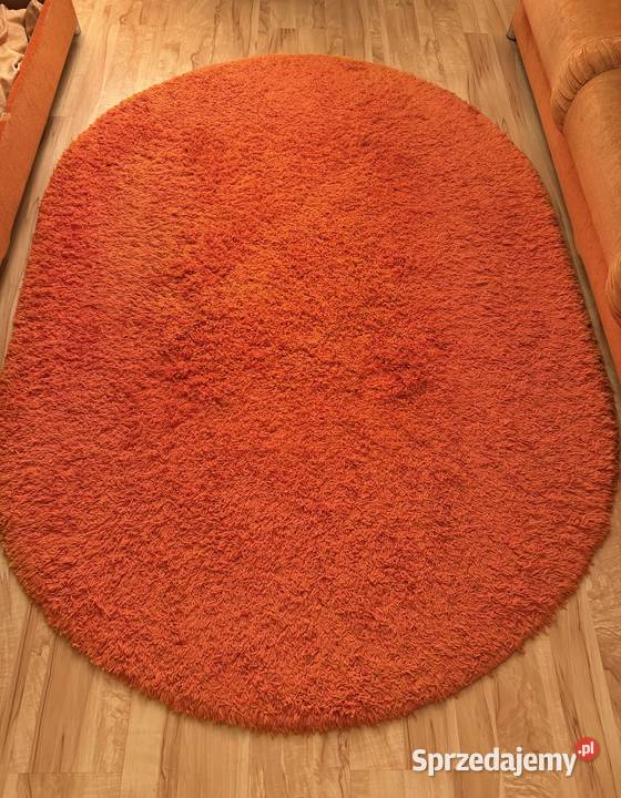 Duży dywan pomarańczowy stan sprzedam