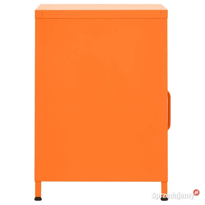 Szafka nocna pomarańczowa 35x35x51 stalowa mazowieckie