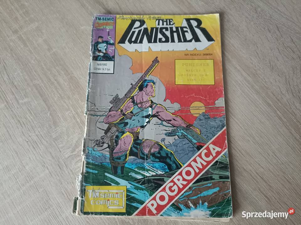 Komiks Alf 31992 plus The Punisher 81992 Pozostałe Kwidzyn sprzedam