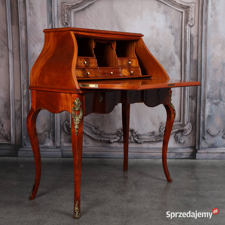 ARTexpert Pałacowy sekretarzyk biurko sekretara Antyki, Sztuka, Kolekcje Dobrzany