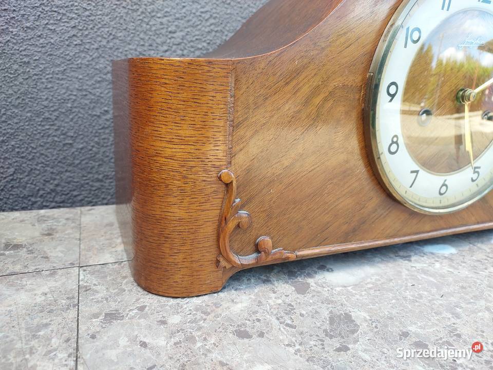 222 Stary zegar bufetowy Junghans 1953r sprawny Tczew
