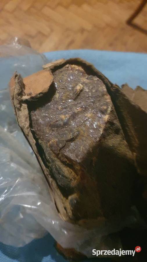 Bursztyn stara kalafonia żywica Fabryka Klejów i Warszawa