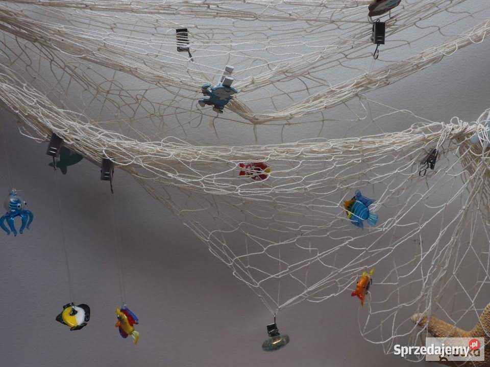 Sieć rybacka Dekoracyjna siatka marynistyczna Warszawa sprzedam
