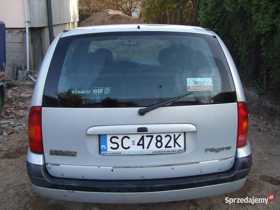Tapicerka klapy drzwi bagażnika megane I kombi osobowe śląskie Częstochowa