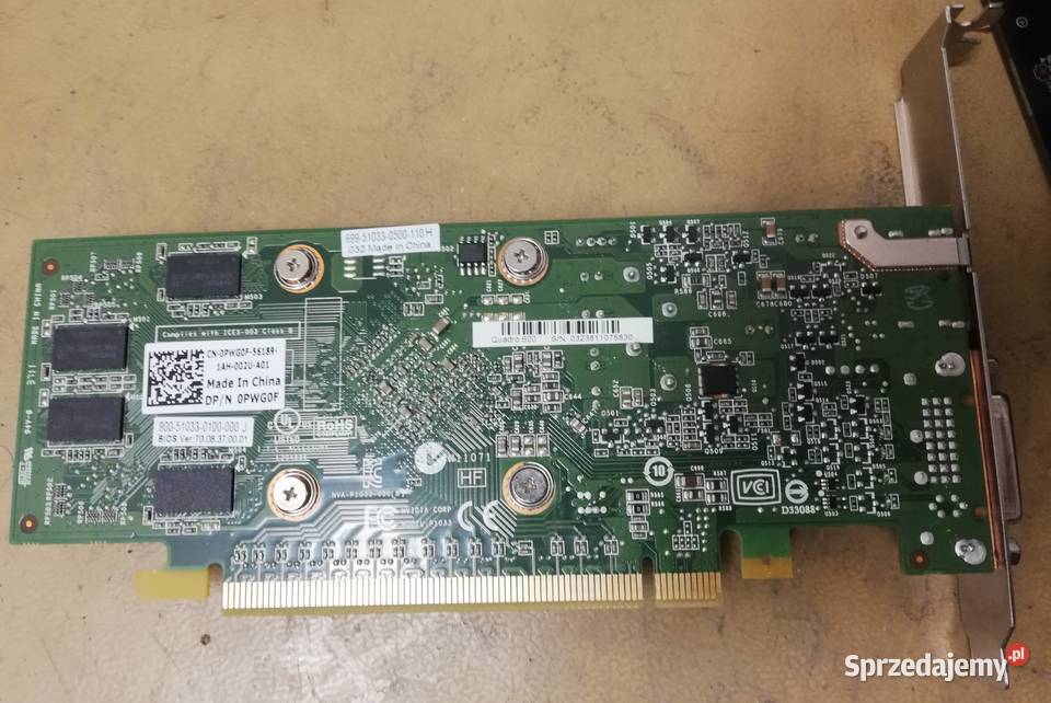 Karty Graficzne Nvidia Quadro 600 i MSI GeForce pomorskie Gdynia sprzedam