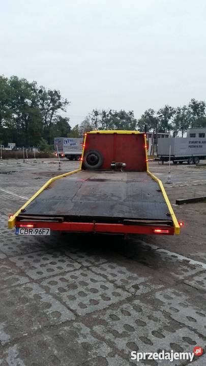 Mercedes 814 Autolaweta TANIO z powodu wyjazdu Brodnica