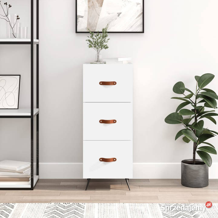 Szafka biała 345x34x90 materiał drewnopochodny Warszawa