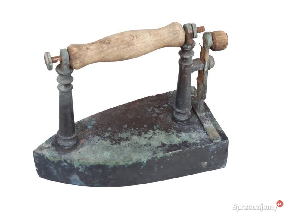 Stare żelazko z duszą z XVIIIXIX wieku z Cieszyn