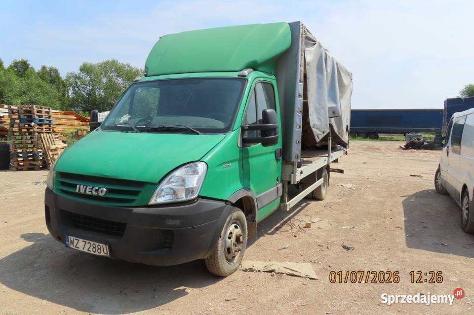 Syndyk sprzeda Iveco Daily 50C18 VIN mazowieckie Warszawa