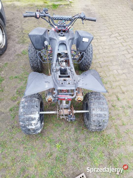 Quad 110 z Francji łańcuch wielkopolskie Ostrów Wielkopolski
