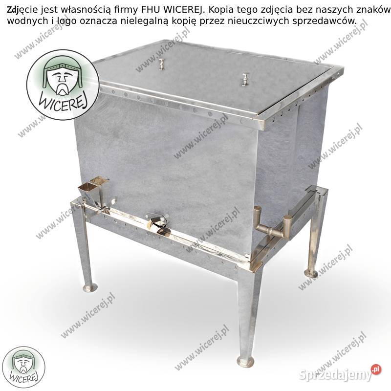 Topiarka parowa do wosku na 1522 ramki Dadant Jaśliska