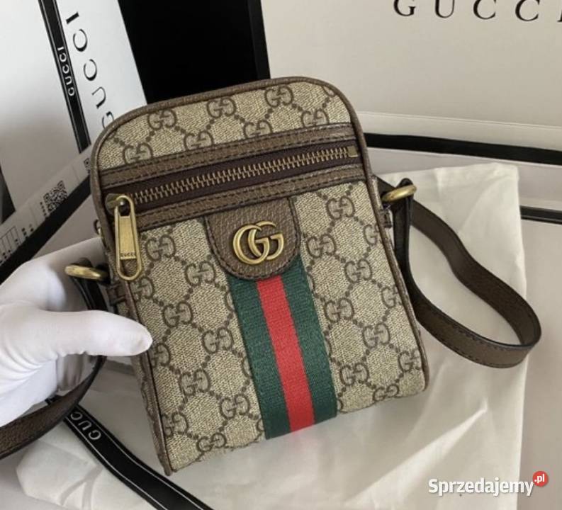 Torebka męska saszetka nerka Gucci monogram Kraków sprzedam