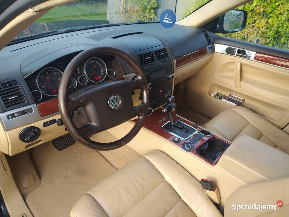 Volkswagen Touareg 25 TDI 2004r z Włoch Zarejestrowany w Polsce Krzemień Drugi