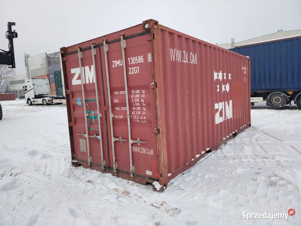 Kontener morski 20 DV 6 metrów sprzedam