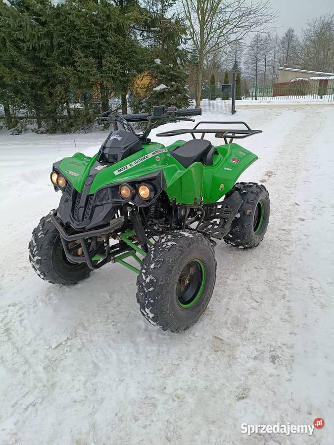 Quad 31 odpala jeździ nieuszkodzony Cyców