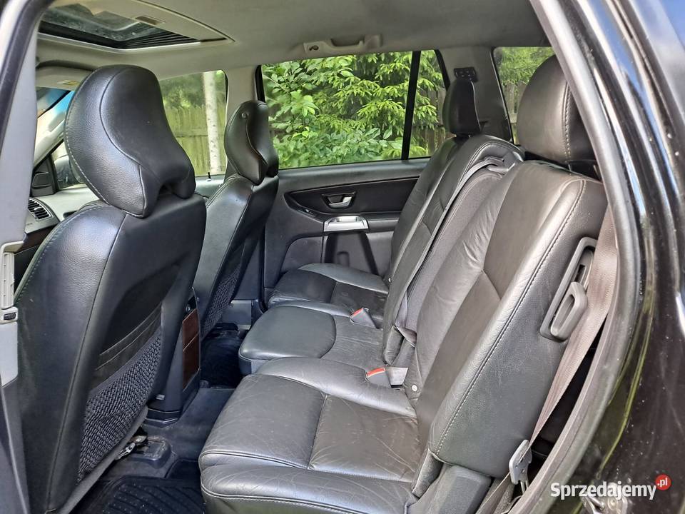 Volvo XC90 Czarny 29 BG 7 osobowy 2902cm3 podlaskie Białystok