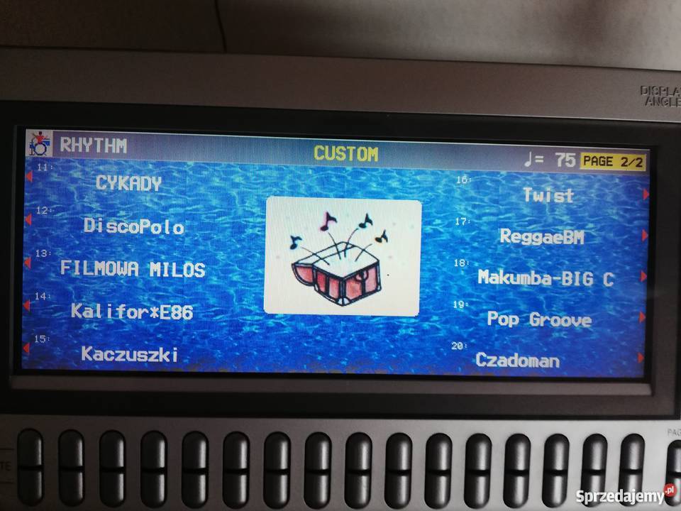Keyboard pianino Technics sx kn 6000 Kultura i Rozrywka Zadzim