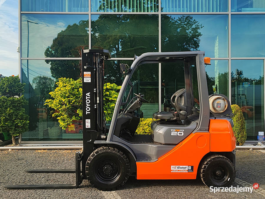 Wózek widłowy Toyota 028FGF20 2 t triplex 43 m