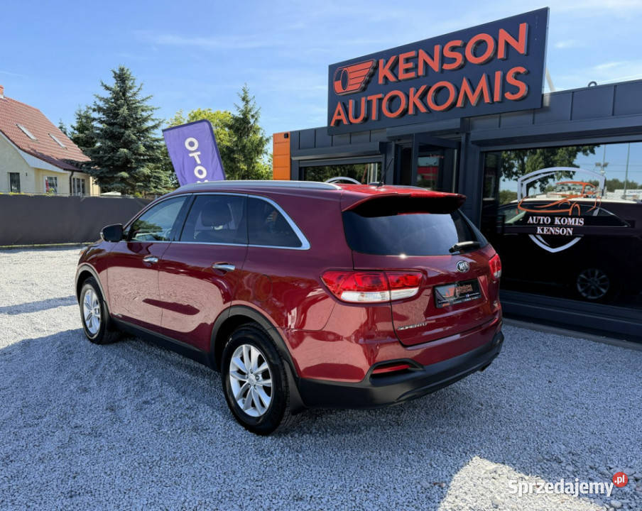 Kia Sorento 7Osobowa 4x4 LOCK LED Klimatyzacja czujnik zmierzchu