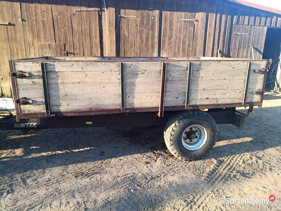Przyczepa jednoosiowa wywrotka Navtek Tim Vestas Bytów