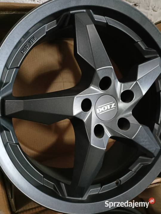 DOTZ TOUGE 8x18 ET48 5x112 GRAPHITE Vw Audi aluminiowe Bąków sprzedam